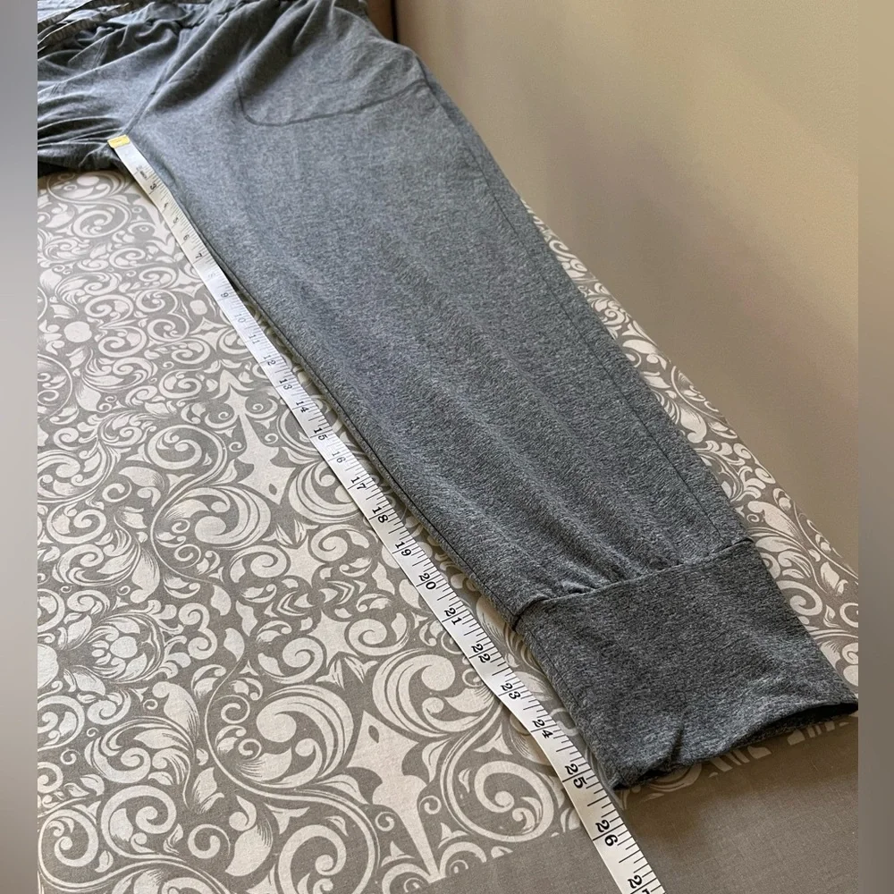 Varley Heather Gray Parkhurst Fluid Stretch Jersey Joggers